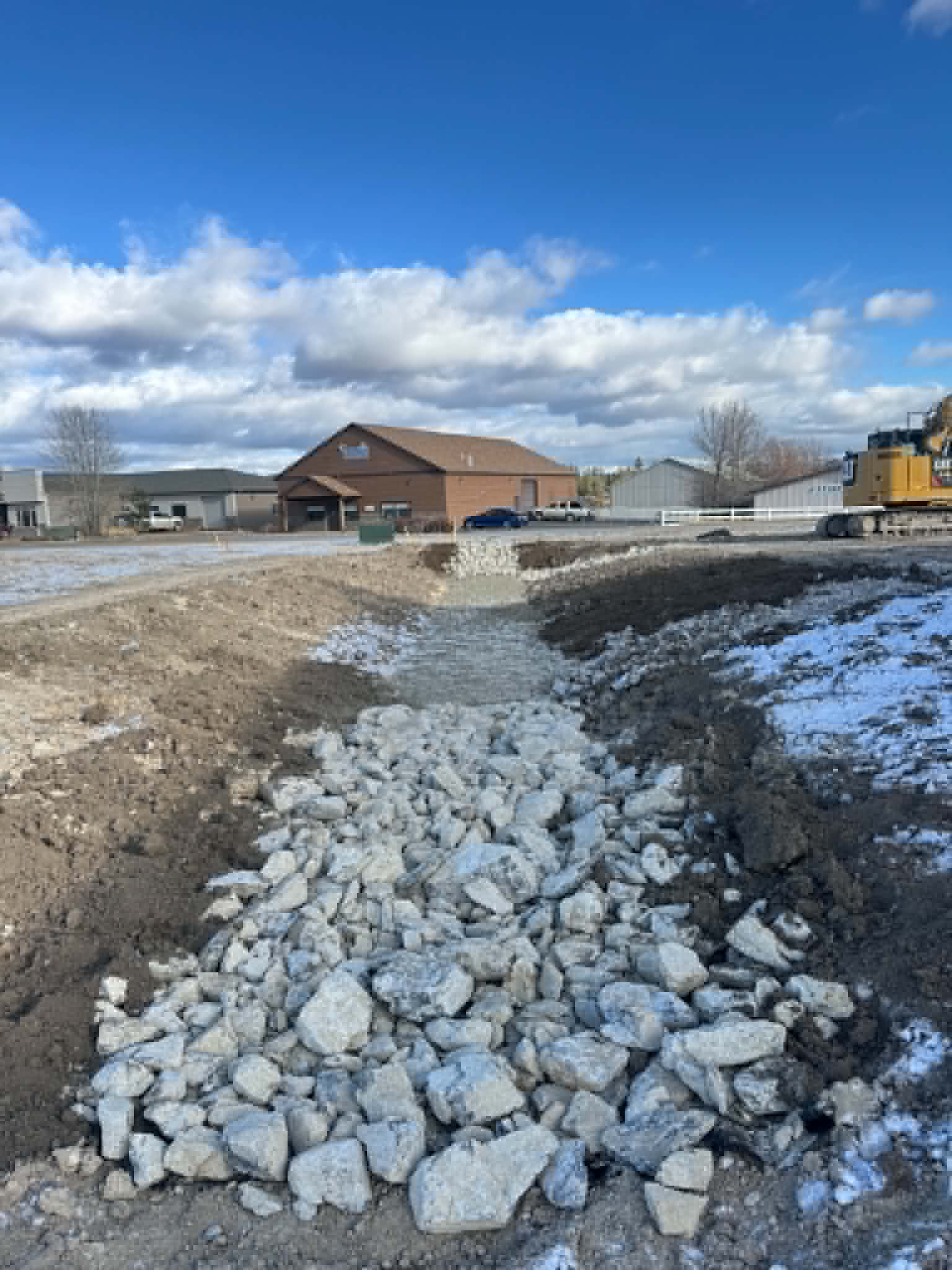 Drainage and pond work